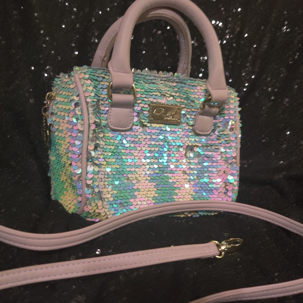 Betsy Johnson Sequence Handbag